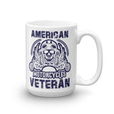 Veteran Skull Blue